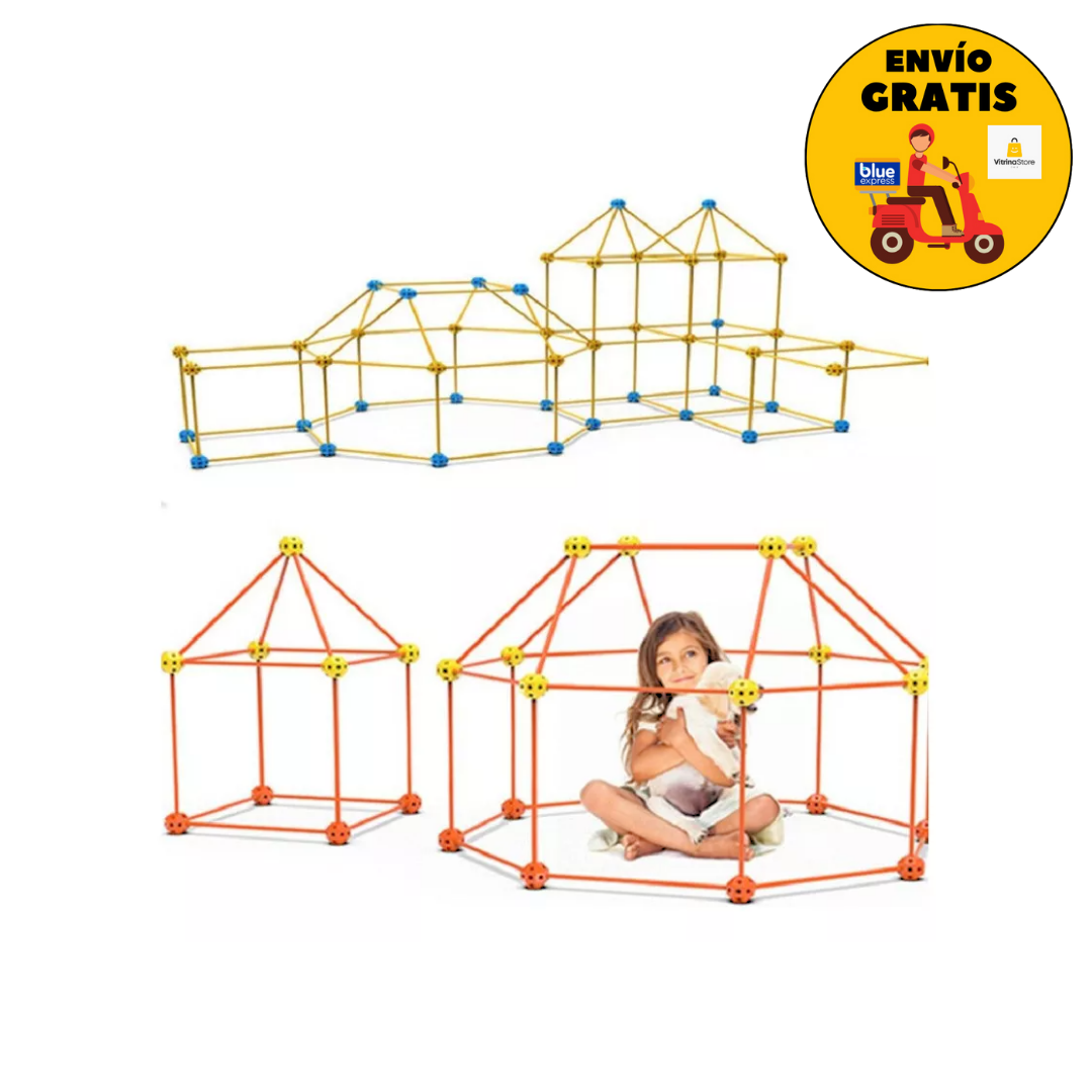 KIT CONSTRUCCION DE CASTILLOS PARA NIÑOS 🏰