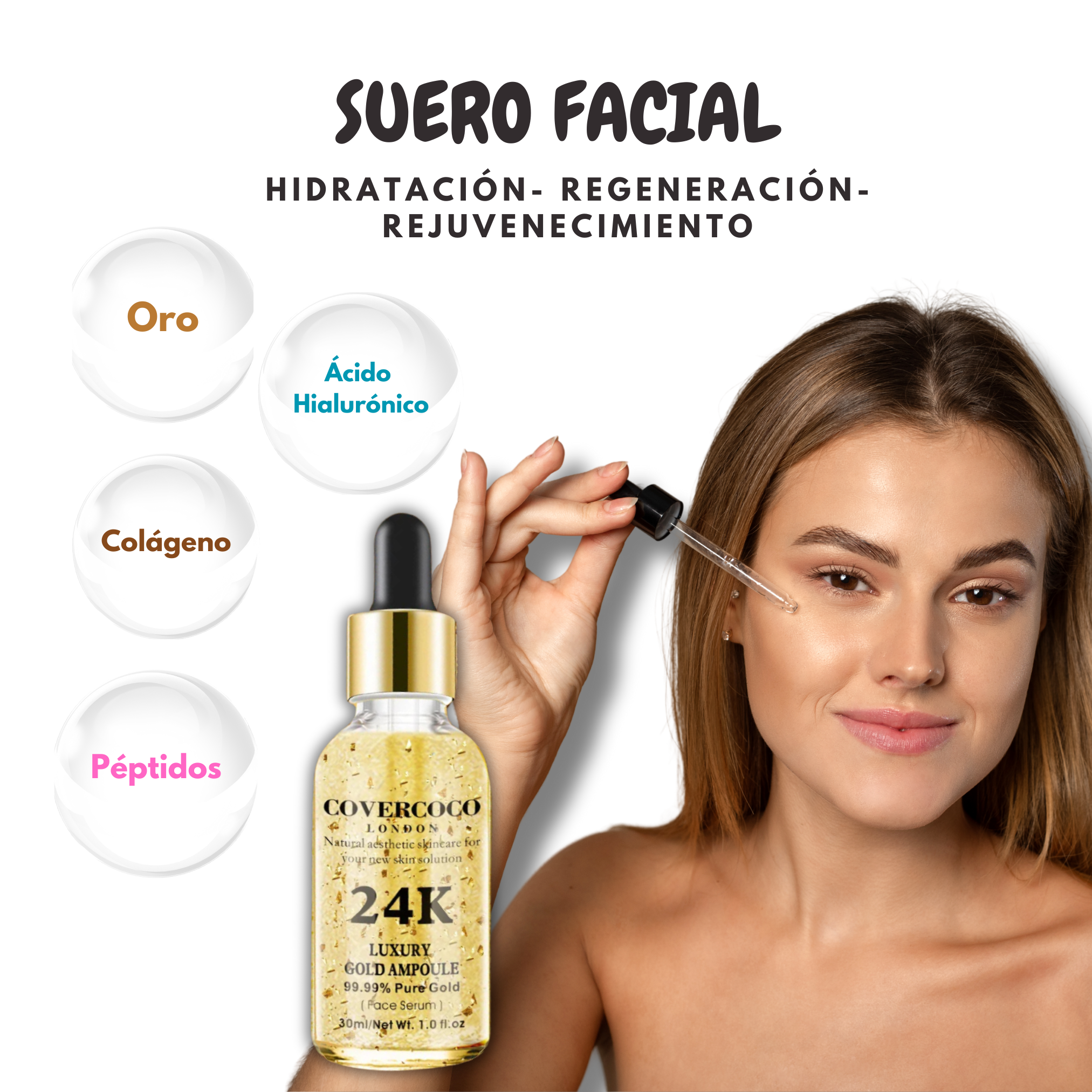 ✨ Masajeador Facial con Microcorriente + SERUM ✨