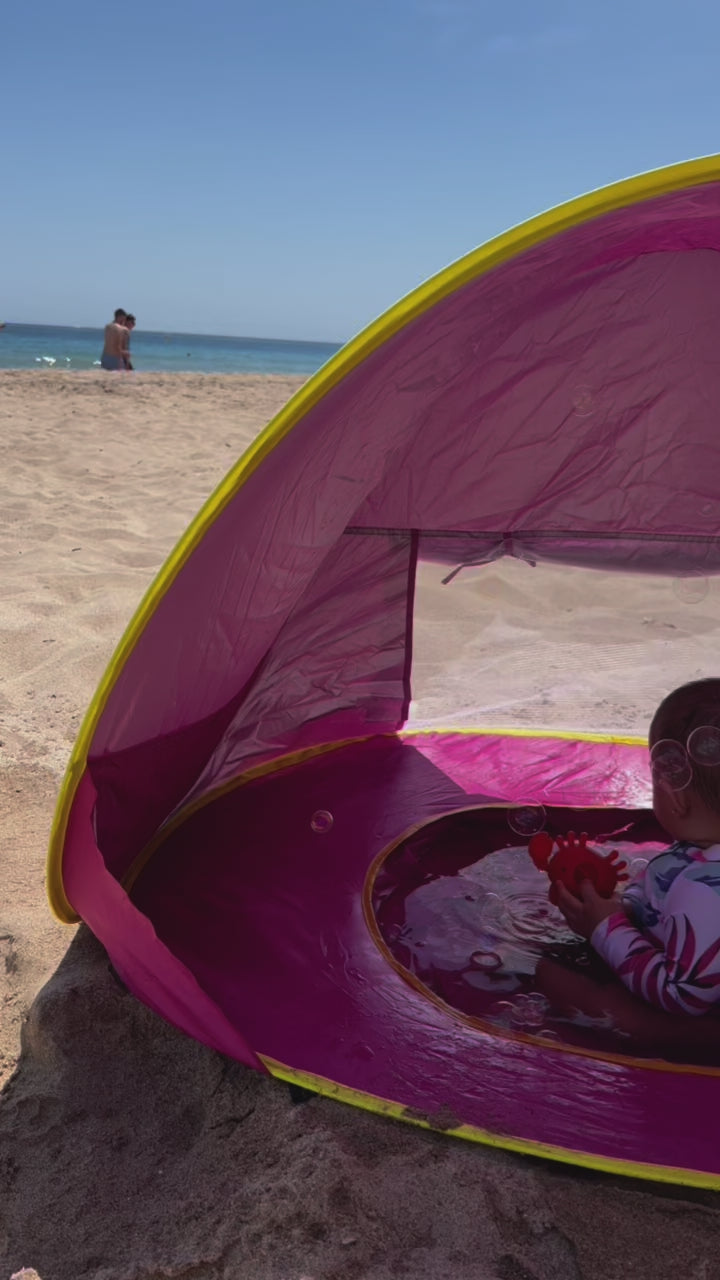 Carpa De Playa Con Piscina🏖️🏊‍♀️